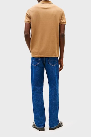 Tommy Hilfiger Erkek Polo Yaka T Shirt Mw0mw39994 Gwa Kahve Kahverengi