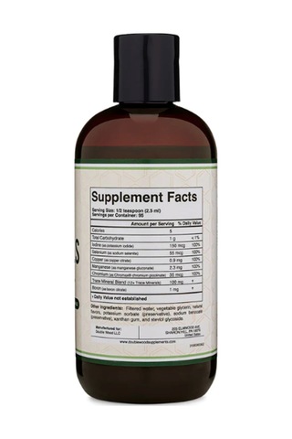 Double Wood Trace Mineral Supplement 236ml 95 Servis. Abd Me...