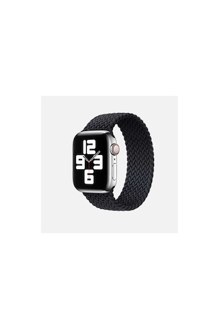 Watch Ultra 49mm Kordon Uyumlu Krd-32 Large Strap Kayış Hzrv- Siyah