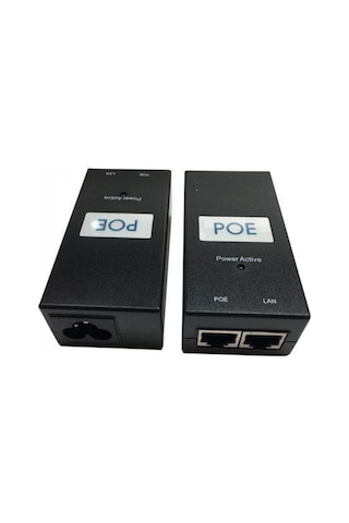 24 Volt 1 Amper Aktif Poe Adaptör Poe Switch İnjector