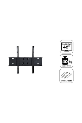 Achill 42'' 55'' Ekran Sabit Tv Askı Aparatı Su Terazili