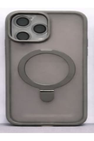 Mmc Trend Apple Uyumlu iPhone 14 Pro Max Lensli Telefon Kılıfı Gri