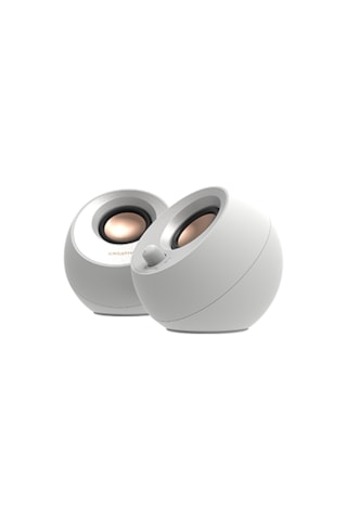 Creative Pebble V3 2.0 Usb-c - Bluetooth 5.0, 16w - Beyaz