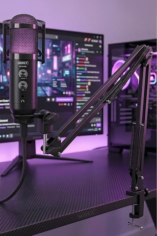 Regard Rgb Set Usb Ekholu Oyuncu Ve Yayıncı Mikrofonu Kayıt Gaming Tiktok Twitch Canlı Yayın Discord Youtube