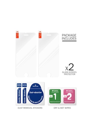 Vrs Apple Uyumlu iPhone 6 Plus/6S Plus Glassic 2 Adet Ekran Koruyucu