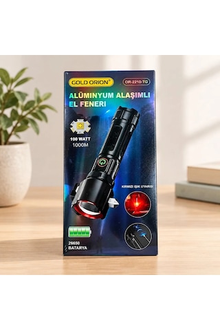 Usb El Feneri 100 W Çok renkli