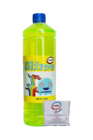 Akbel Zıp Zıp Oyun Jeli Fosforlu Yeşil 1 Kg + Boraks