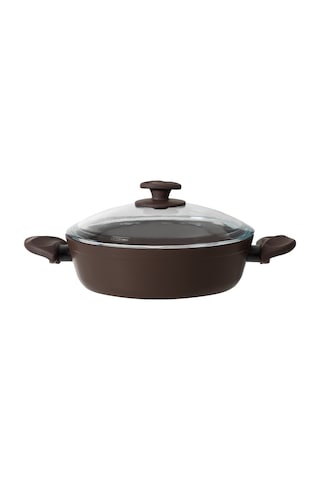 Mudo Home Pro Brownstone Basık Tencere 24 Cm 696123