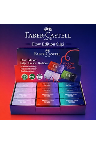 Faber Castell Flow Edition Silgi 3 Adet