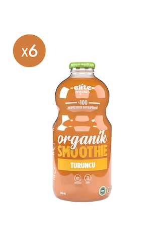 6'lı Organik Turuncu Smoothie 946 Ml