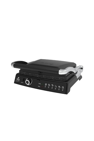 King K462S 2000 W Grill Master Siyah Izgara Ve Tost Makinesi