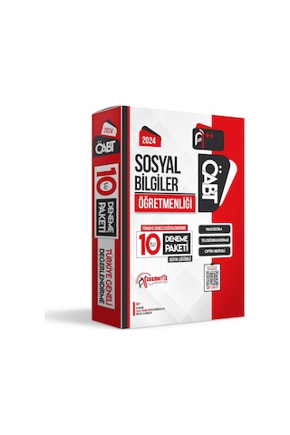 2024 Öabt Sosyal Bilgiler Öğretmenliği 10lu D Çöz Paket Deneme Tg