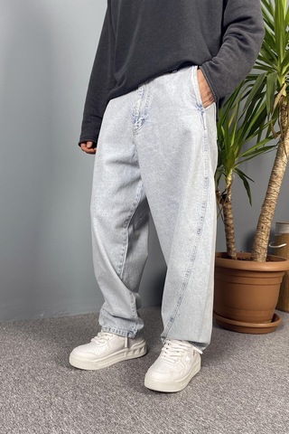 Balon Kesim Baggy Pantolon Siyah