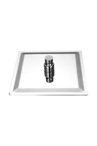 Fause Tepe Duş Başlığı Kare Slim 304 Metal 20 X 20 Cm Ktd101 Krom
