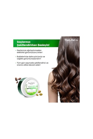 Thelifeco Hairfood Değerli Yağlar Serisi Durulanmayan Doğal Saç Bakım Kremi 200 ML