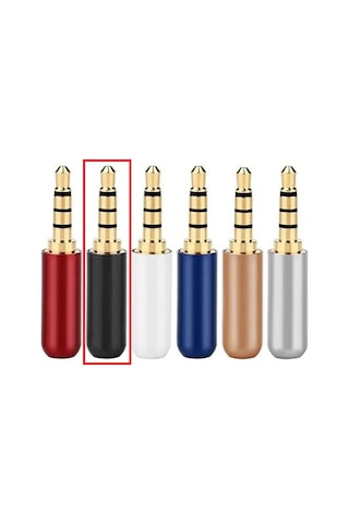 Ic-261e 3.5mm Jak 4 Boğumlu Siyah
