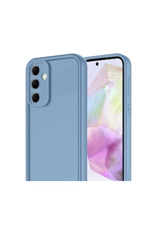 Samsung Galaxy Uyumlu  A17 5g Viera Silikon - Mavi