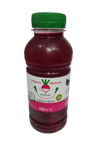 Şalgamcı Mahmut Havuçlu Natürel Adana Şalgamı Acılı - Acısız 12 X 330 Ml