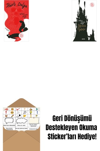 Zehirli Dalga + Tekinsiz Öyküler + Okuma Sticker'ları