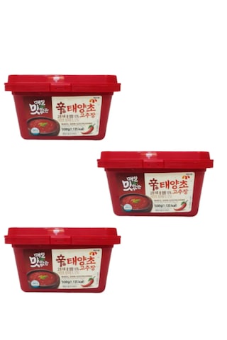 Gochujang Kore Acı Biber Salçası 3 x 500 G