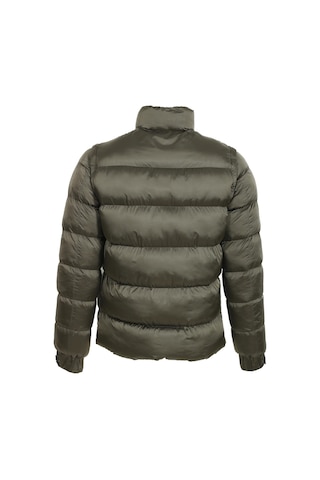 Erkek Vizon Termo Dolumlu Two Tone Rüzgar Ve Su Itici Slim Fit Mont Ncs Jeans 4990-Vizon