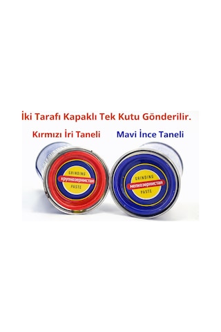 Abro Subap Alıştırma Macunu Valf Taşlama 100gr. İnce Ve Kalın Kum Aynı Ambalajda Tek Pakette