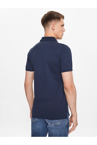 Tommy Hilfiger Tommy Hılfıger Erkek T-shırt Dm0dm15370-c87 Lacivert