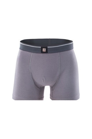 3 Lü Redzone Pamuk / Lycra Füme Erkek Boxer Füme