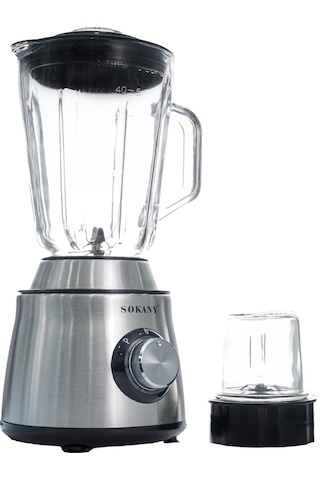 Sokany SK-155 350 W 1.5 LT Kristal Cam Hazneli Blender