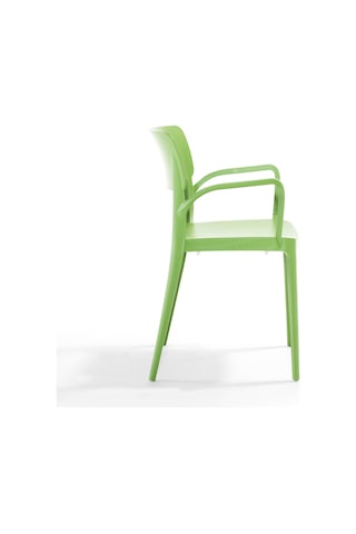 Novussi Panora Bahçe Balkon Sandalye Koltuk ID6193 Yeşil - 6'lı Set Yeşil