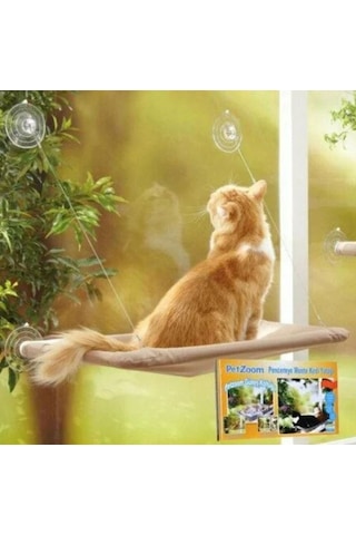 Petzoom Cama Asılan Kedi Yatağı 53 x 30 CM Çok Renkli