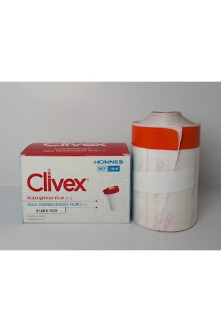 Clivex 10cm X 9 Metre Pu Şeffaf Su Geçirmez Film Yara Örtüsü C