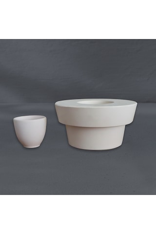 Liora Fincan Alçı Kalıbı Liora Fincan Sanatsal Seri Ri