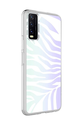 Nourthkiingdom Vivo Y20 Kılıf Nrtk M-blue Desenli Kapak - Heart No3 Heart No3