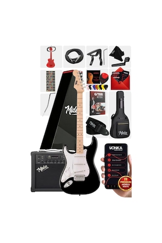 Midex Rph-31wb-25amp Solak Elektro Gitar 25w Amfili Full Set