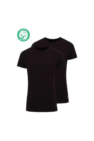 U.S. Polo Assn. Erkek Siyah 2 Li Yuvarlak Yaka Atlet 80196