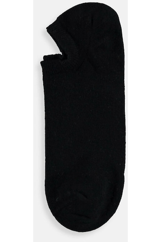 Bonbonetti Bambu Dikişsiz Erkek Sneakers Çorap  36-40 Numara Siyah 40-45 Siyah