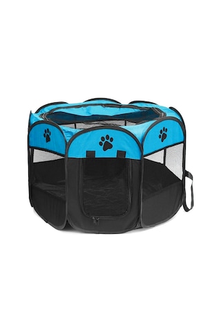 Kedi Köpek Oyun Alanı Kumaş 60x33 Cm 8 Parçalı Çapı 73 Cm