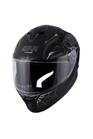 Givi 50.x Arachno Fullface Motosiklet Kaskı Mat Gri - Siyah