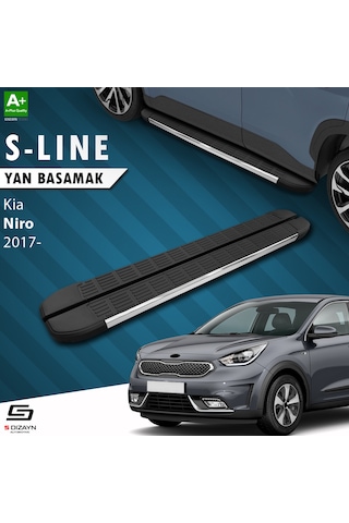 S-dizayn Kia Niro S-line Krom Yan Basamak 183 Cm 2017 Üzeri