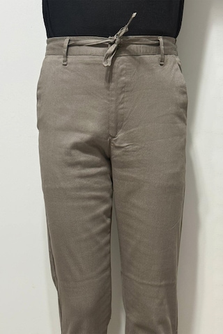 Hacker Denim Hacker Dmctekstil Erkek Y 1086 Yüksek Bel Normal Kesim Dar Paça Jogger Pantolon Yeşil