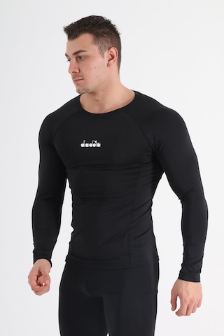 Diadora Pro Uzun Kollu İçlik Siyah