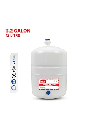 Su Arıtma Cihazı İçin Su Tankı Deposu 3.2 Galon 12 Litre Tank