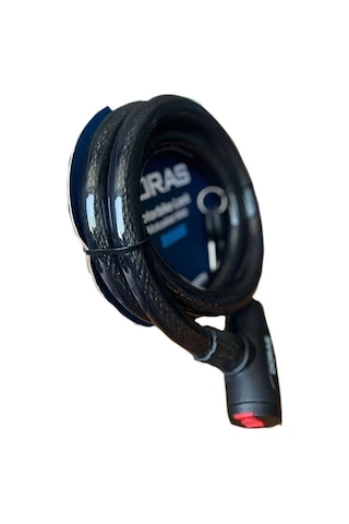 Doras B5000 Anahtarlı Bisiklet / Motorsiklet Kilidi Siyah