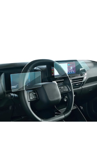 Citroen C4 Max 2025 Uyumlu Dijital Gösterge Ve Navigasyon 9h Nano Ekran Koruyucu 2 Li Set 9H Nano Ekran Koruyucu