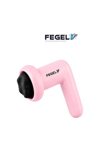 Fegel FG-720 6 Kademeli 5 Başlıklı Şarjlı Profesyonel Masaj Tabancası Pembe