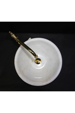 Muğla Kristal Beyaz Tasarım Lavabo