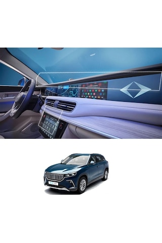 Togg T10f Gösterge Bilgi Ve Kumanda Ekranları Uyumlu Set 9h Nano Ekran Koruyucu