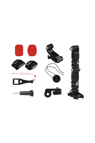 2 Set Bisiklet Kask Yapıştırıcı Çok Eklemli Kol Gopro Hero11 Siyah / Hero10 Siyah / Gopro Hero9 Siyah / Hero8 Siyah / Hero7 / 6/5 / 5 Oturum / 4 Oturum / 4 /3 /3 /2 / 1, Djı Osmo Action Ve Diğer Aksiyon Kameraları Stil 3 Diğer