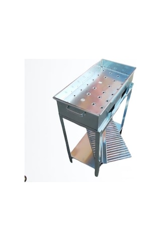 60x32 Sehbalı Büyük Boy Mangal-oluklu Izgaralı